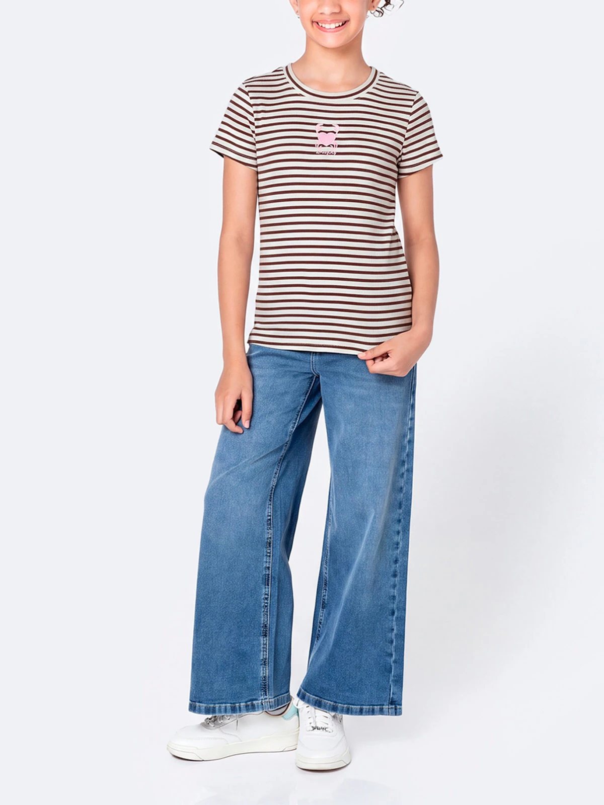 POLO REGULAR FIT MANGA CORTA NIÑA PIONIER VARIGATE KIUT - 4