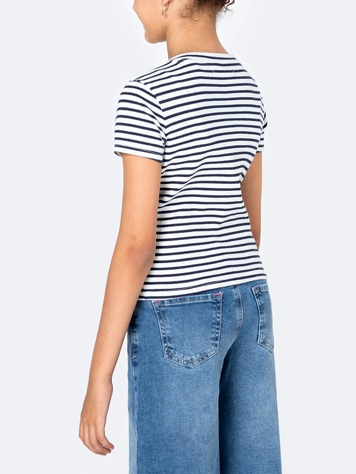 POLO REGULAR FIT MANGA CORTA NIÑA PIONIER VARIGATE KIUT - 4