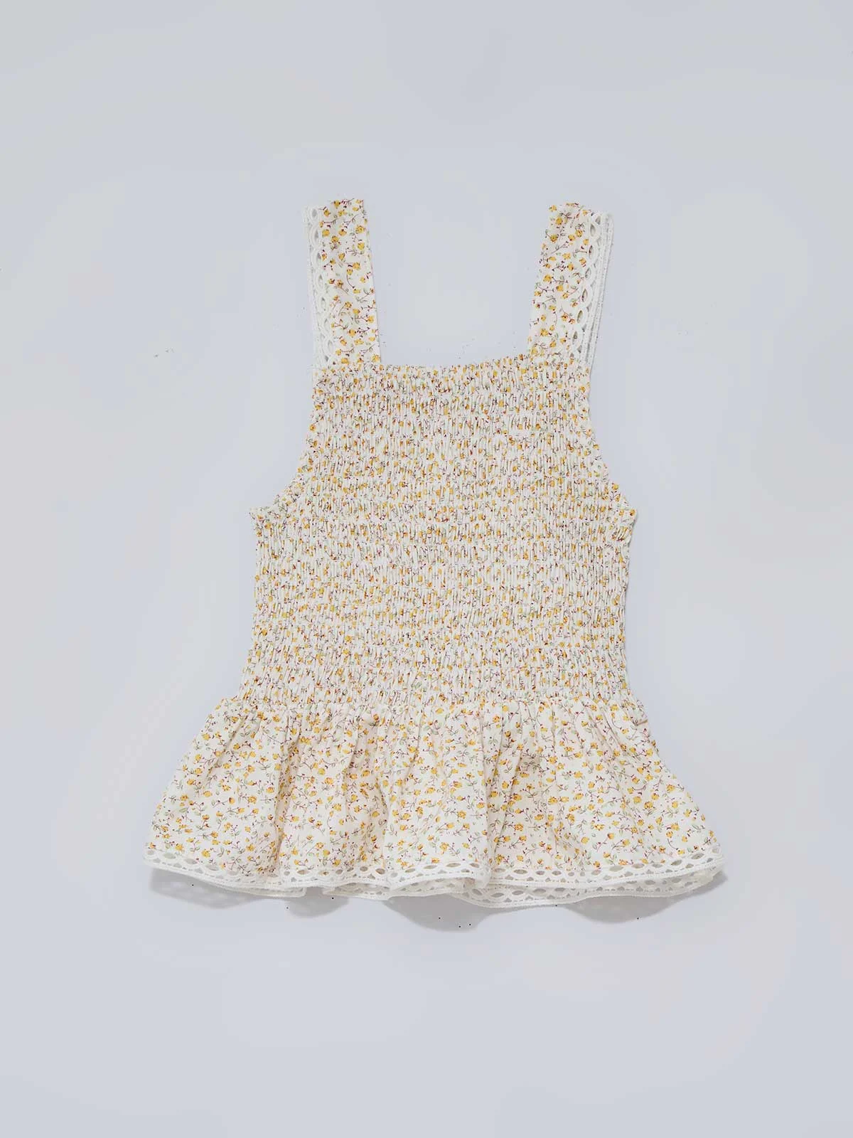 BLUSA SIN MANGAS NIÑA HARVEST PANAL FULL PRINT - 1