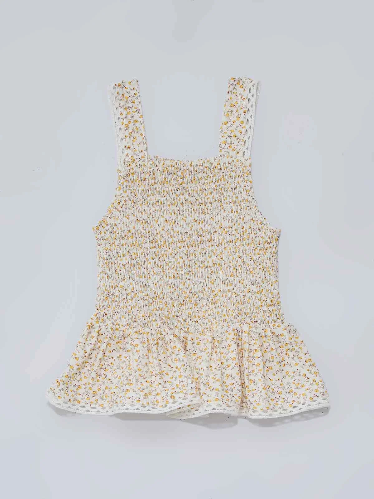 BLUSA SIN MANGAS NIÑA HARVEST PANAL FULL PRINT - 2