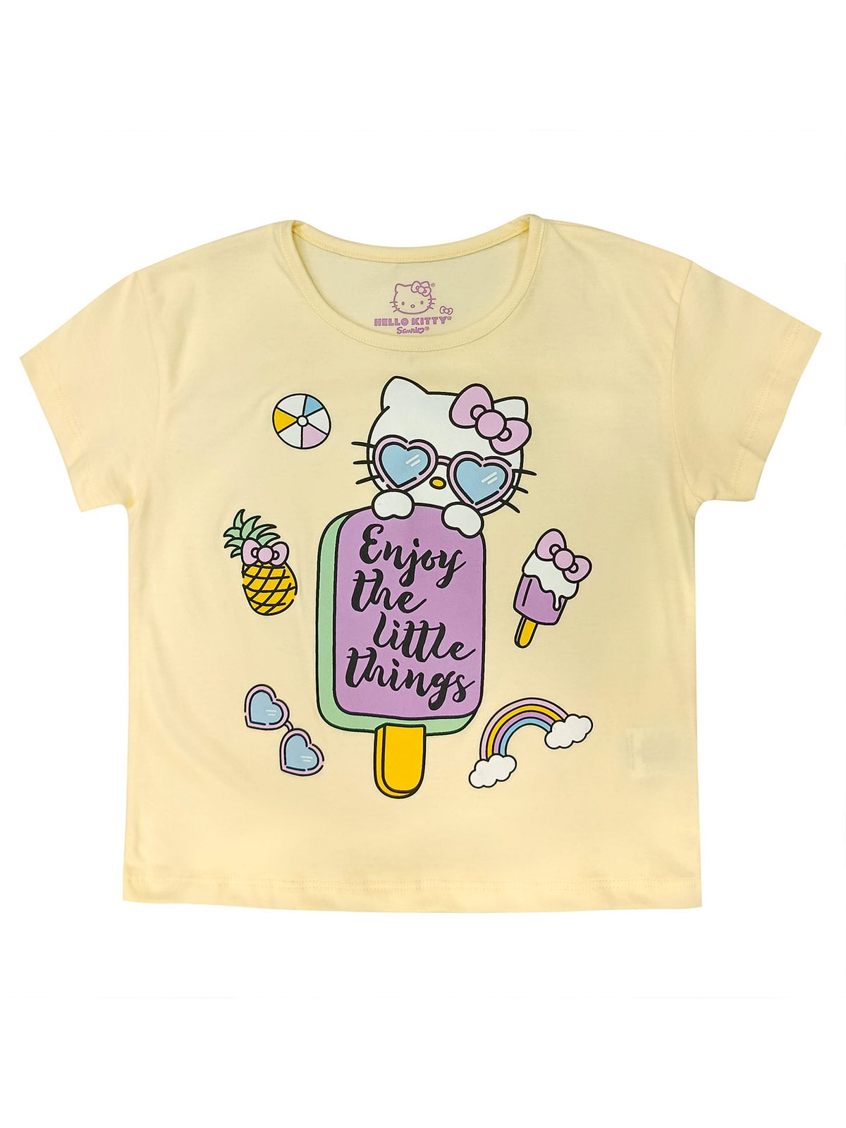 POLO REGULAR FIT MANGA CORTA NIÑA HELLO KITTY ICE CREAM - 1