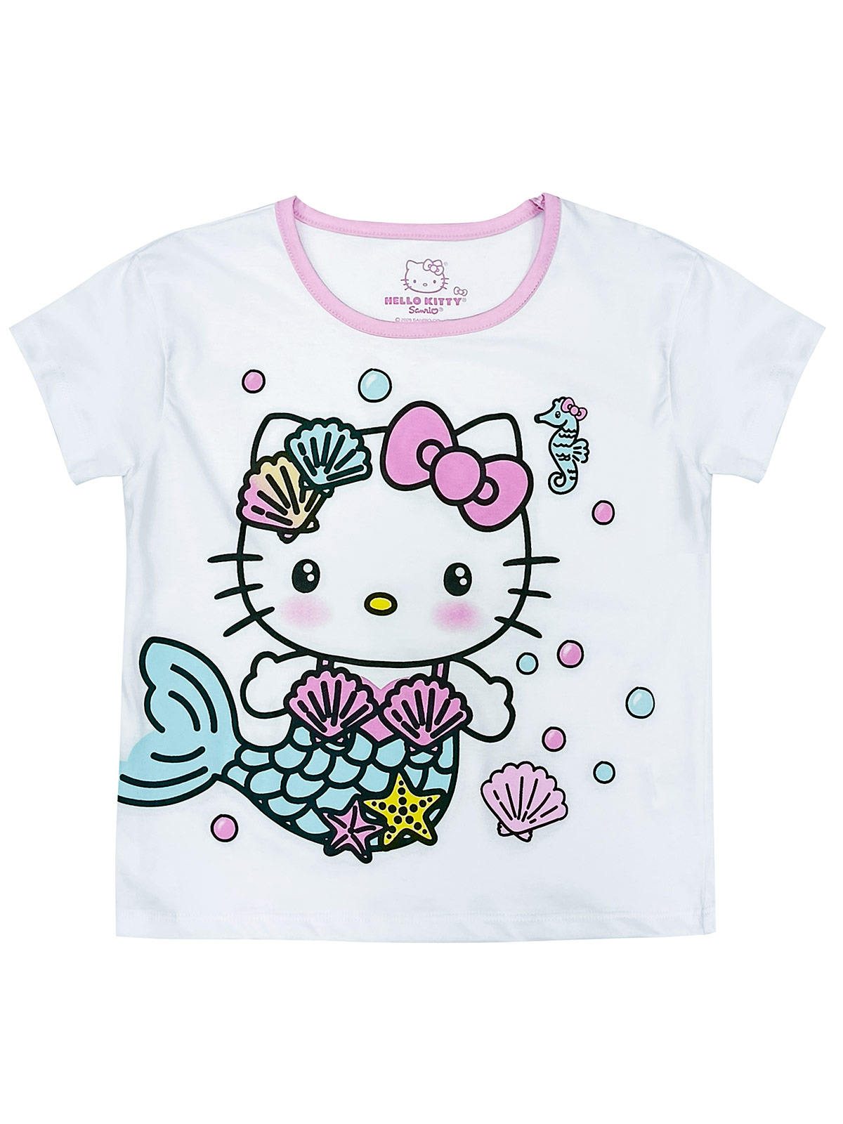 POLO REGULAR FIT MANGA CORTA NIÑA HELLO KITTY MERMAID - 1