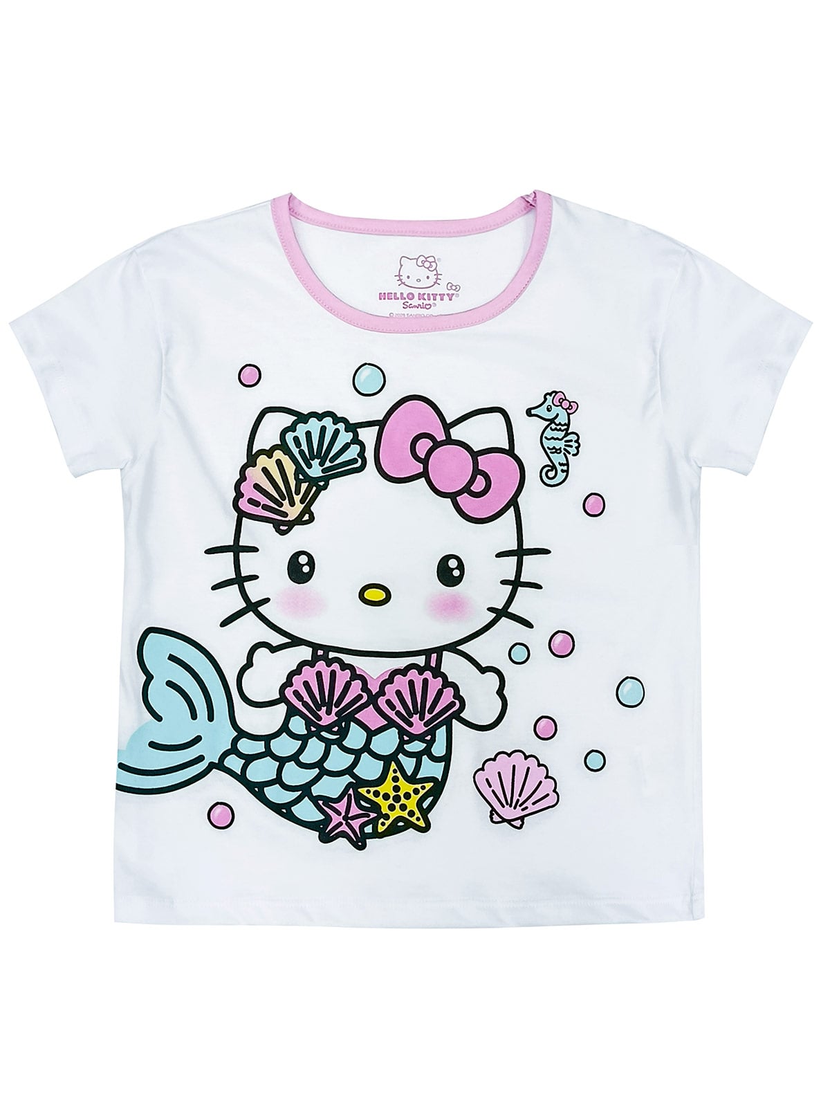 POLO REGULAR FIT MANGA CORTA NIÑA HELLO KITTY MERMAID - 1