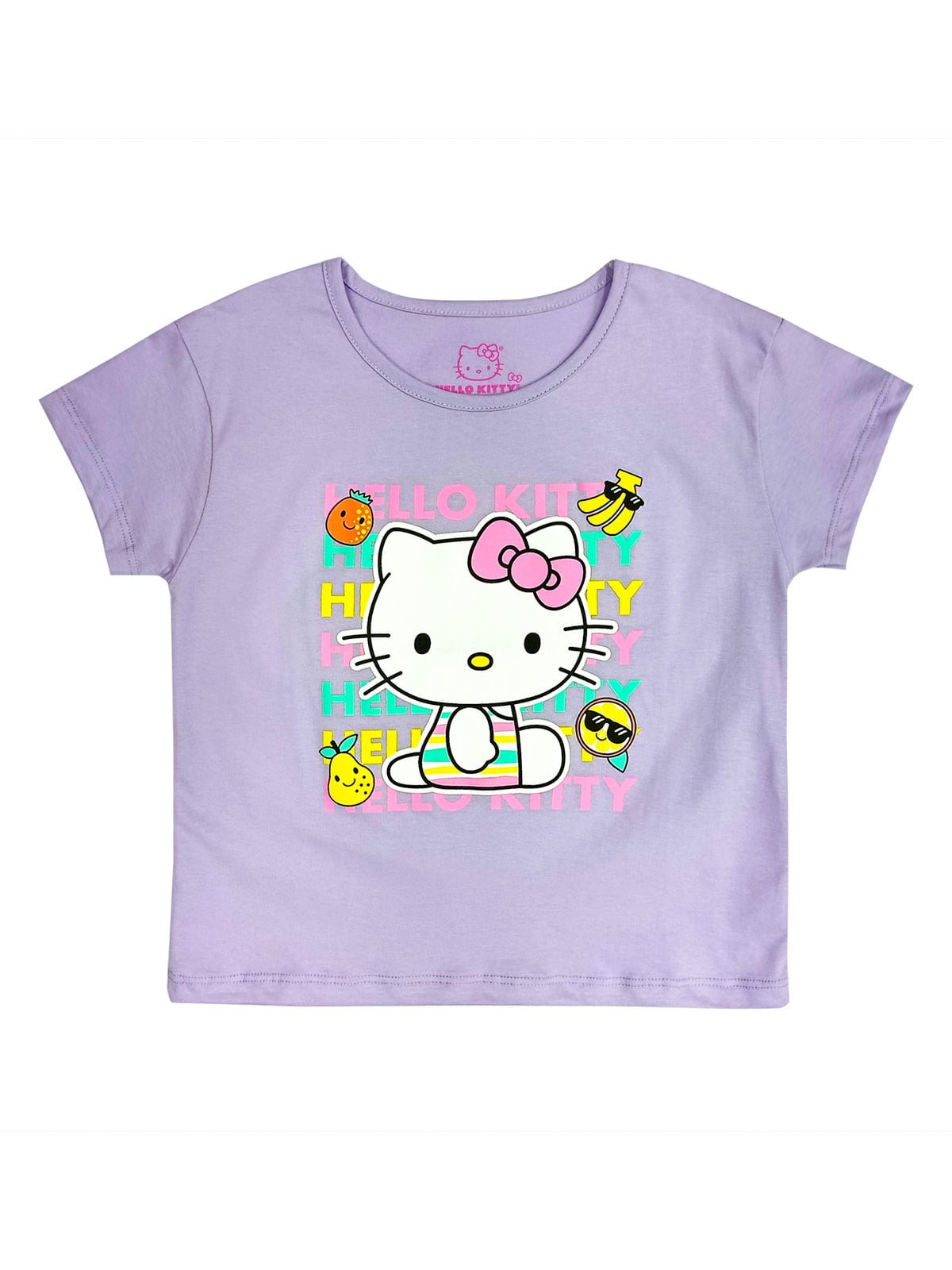 POLO MANGA CORTA NIÑA HELLO KITTY FRUITS - 1