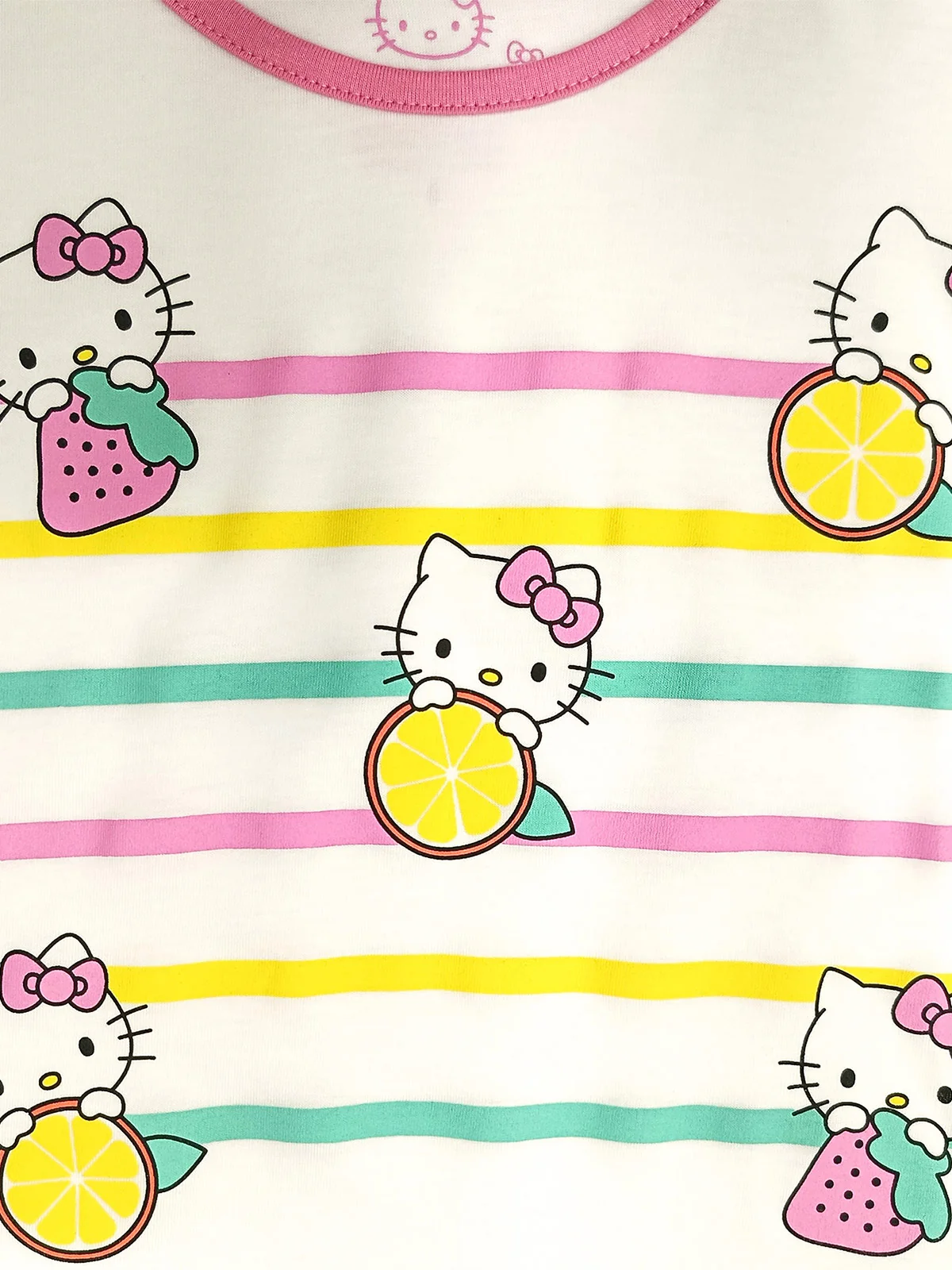 POLO MANGA CORTA NIÑA HELLO KITTY LEMON - 3