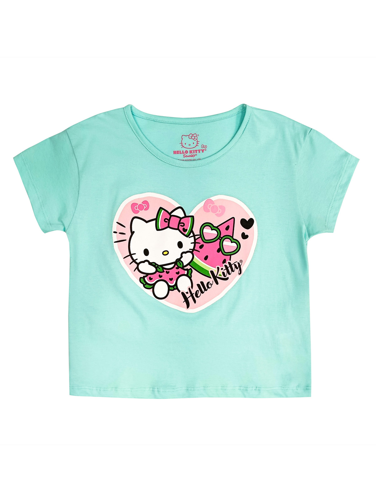 POLO MANGA CORTA NIÑA HELLO KITTY WATERMELON - 1