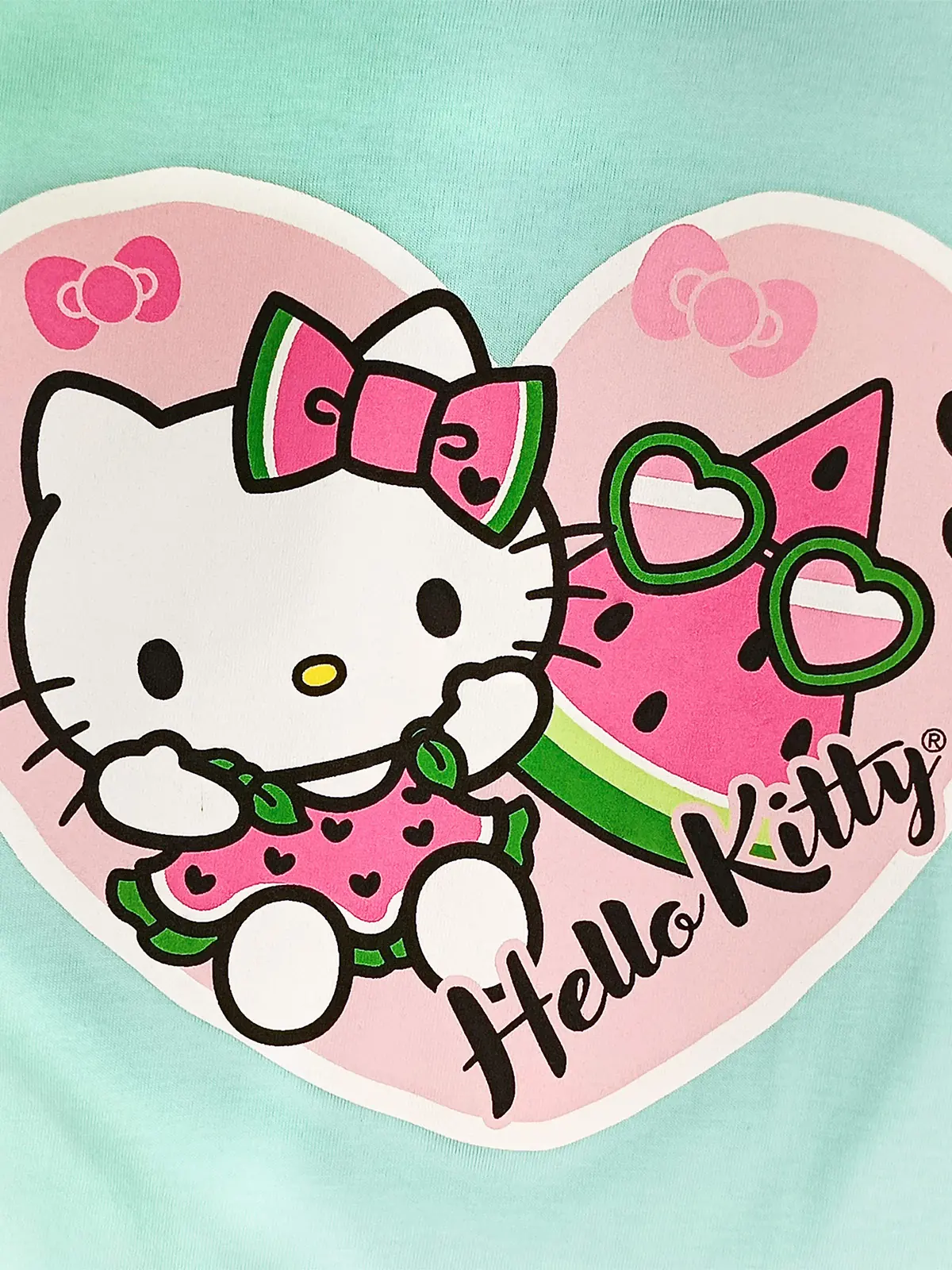 POLO MANGA CORTA NIÑA HELLO KITTY WATERMELON - 3