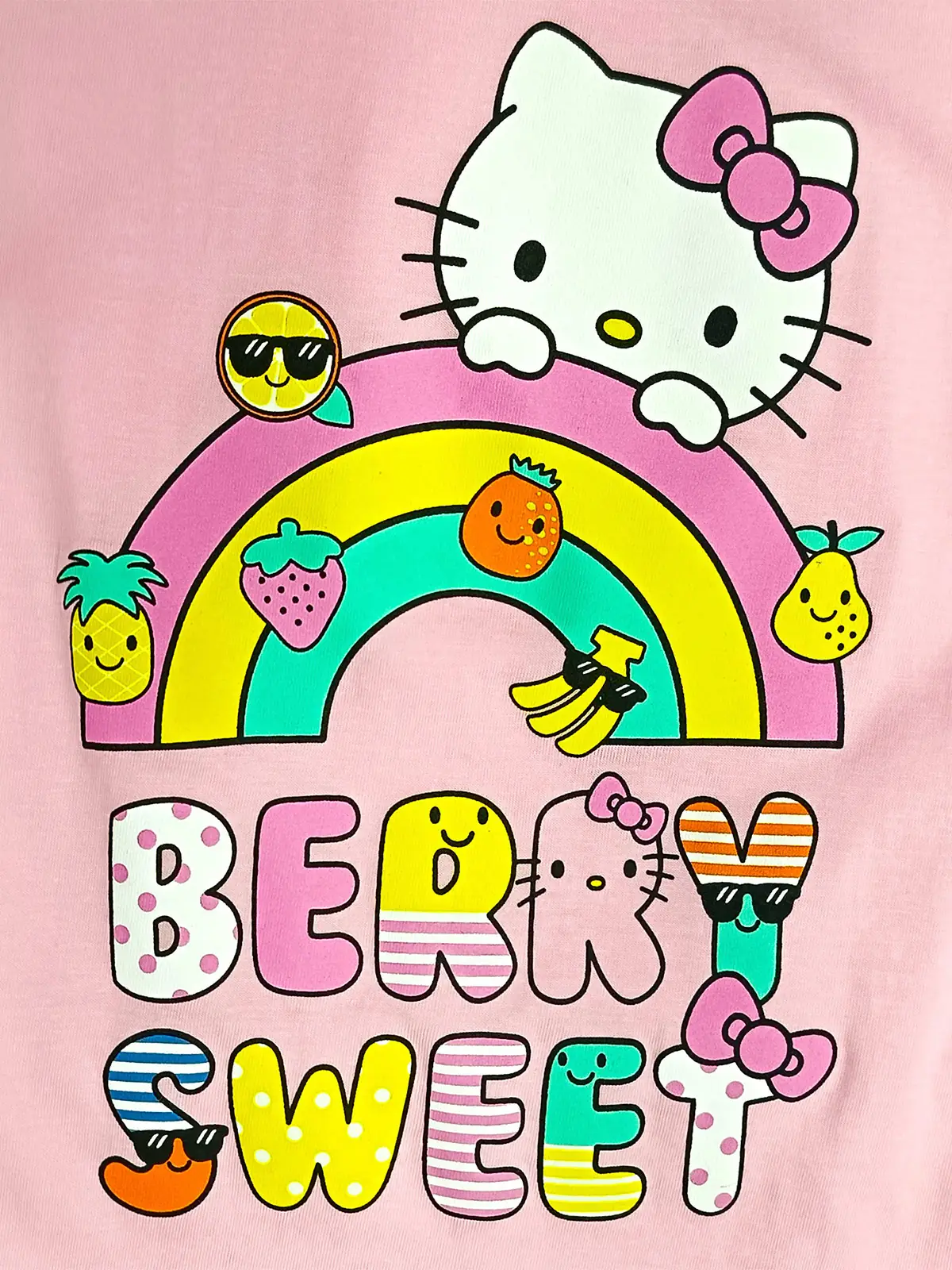 POLO MANGA CORTA NIÑA HELLO KITTY BERRY SWEET - 3
