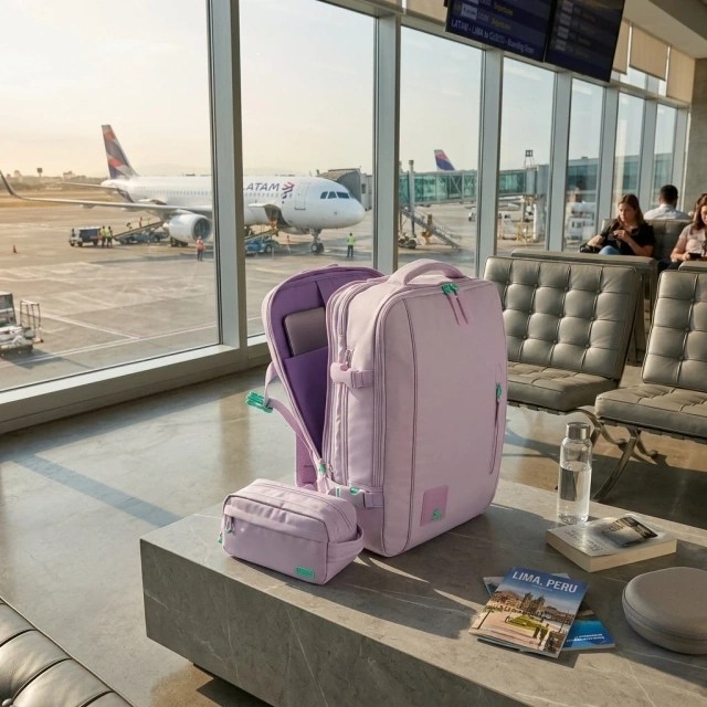 PACK XTREM: MOCHILA PORTALAPTOP VIAJERA DISCOVERY + NECESER VOYAGER - 9