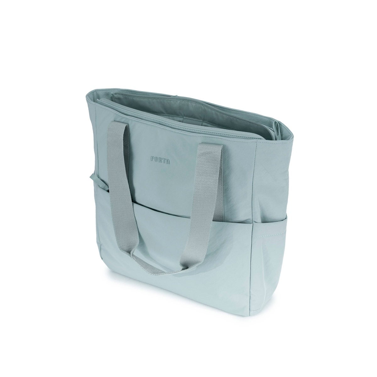 BOLSO GRANDE PORTA ANUA CELESTE - 3