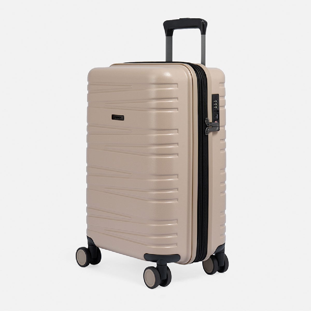 MALETA DE CABINA CREPIER BRISBAN 19" DURA BEIGE - 1