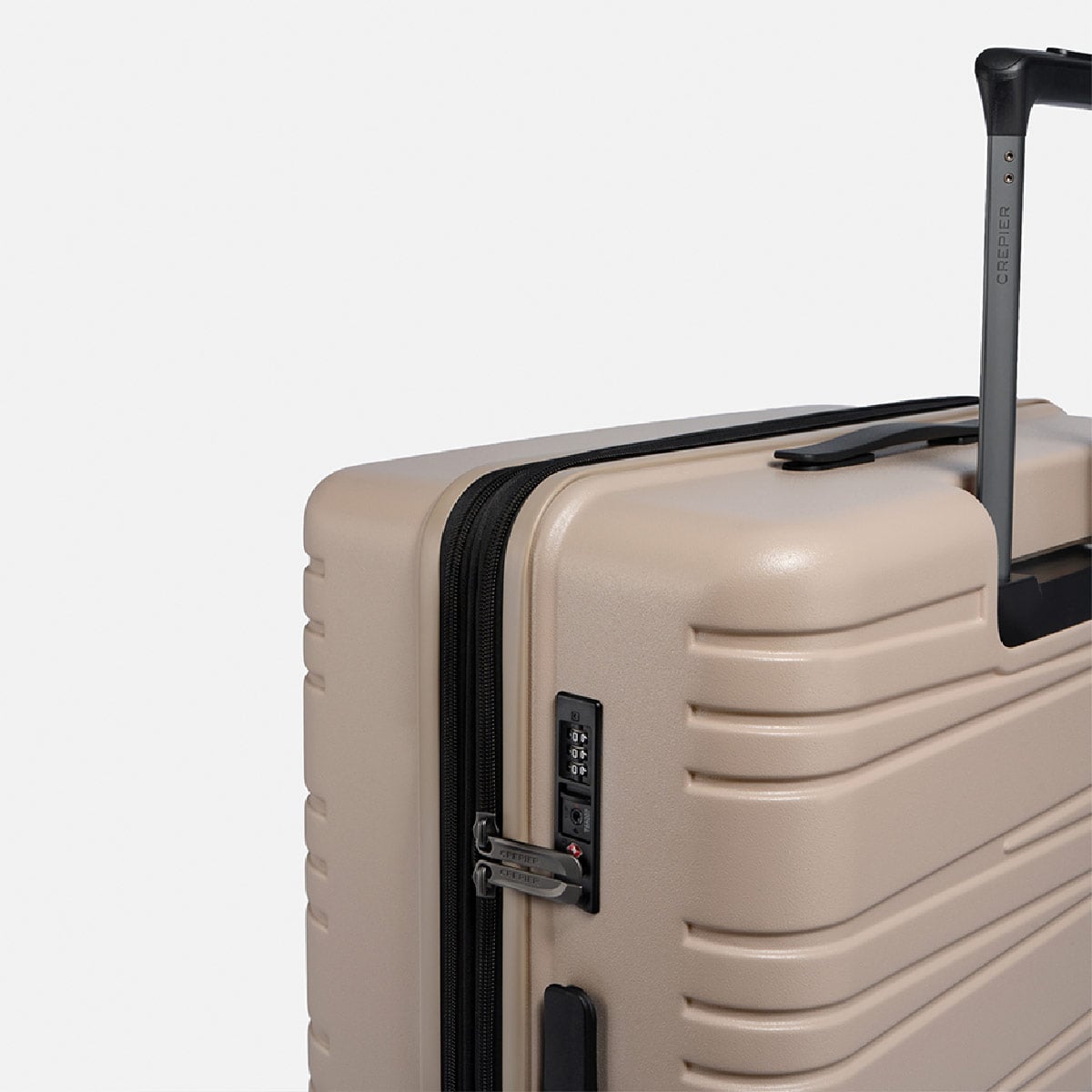 MALETA GRANDE CREPIER BRISBAN 3.0 28" DURA BEIGE - 6