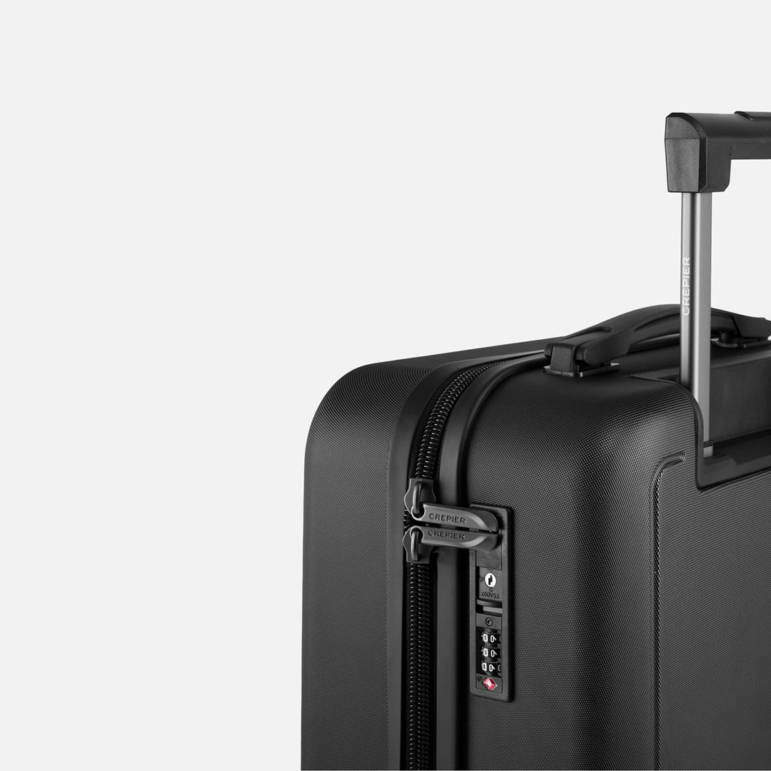 MALETA DE CABINA CREPIER OPORTO 19" DURA NEGRO - 5