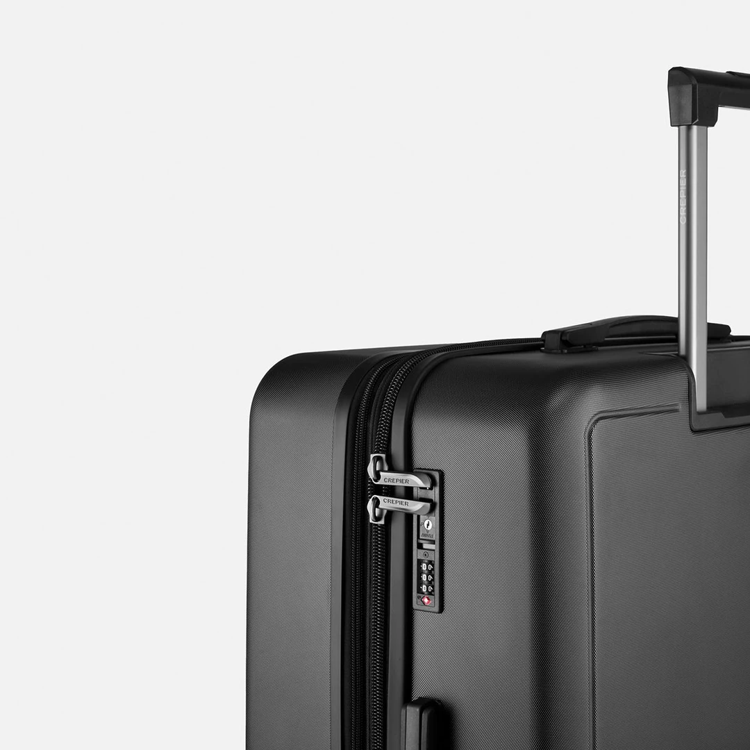 MALETA GRANDE CREPIER OPORTO 3.0 28" DURA NEGRO - 6