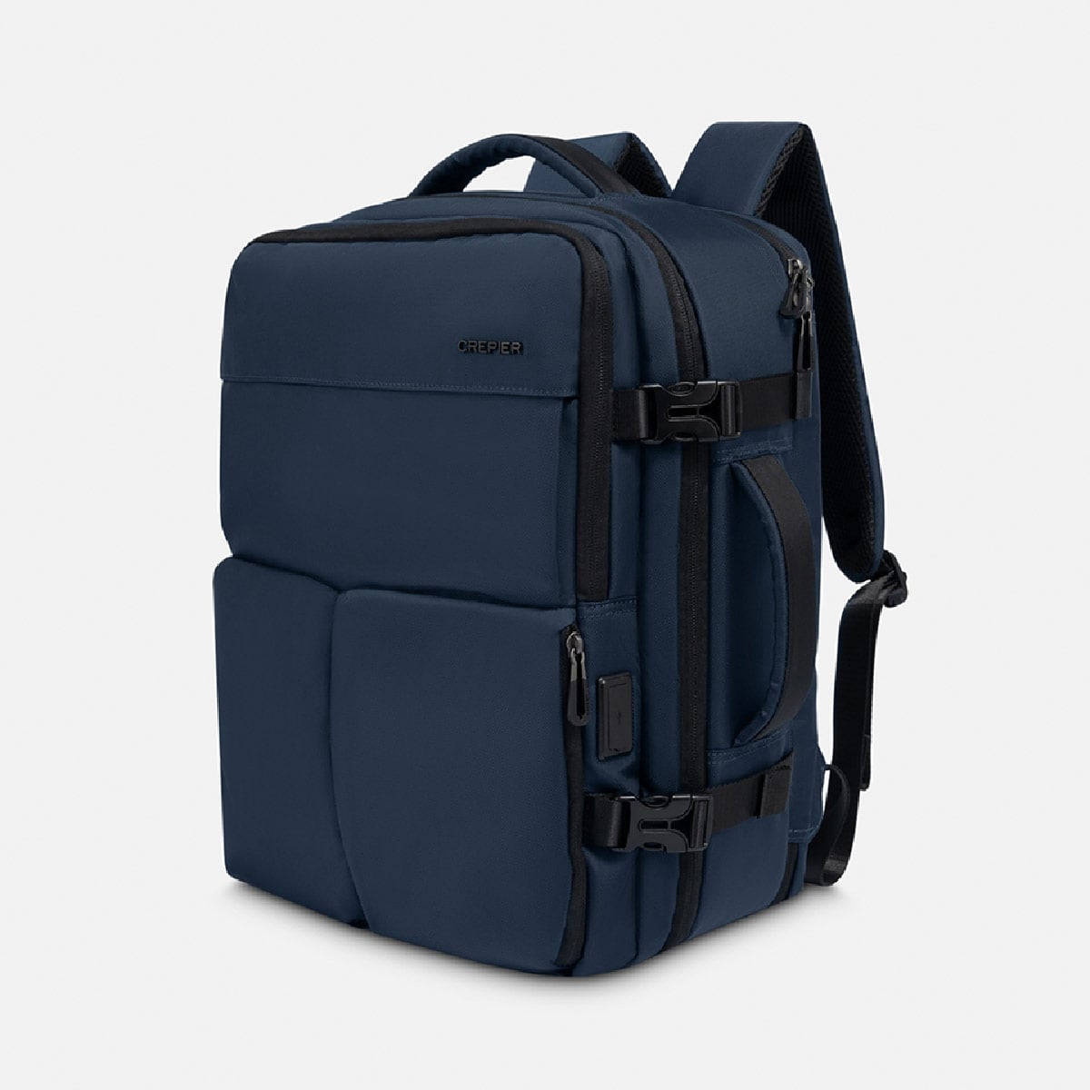 MOCHILA DE VIAJE CREPIER BURNEO PLUS GRANDE AZUL - 1