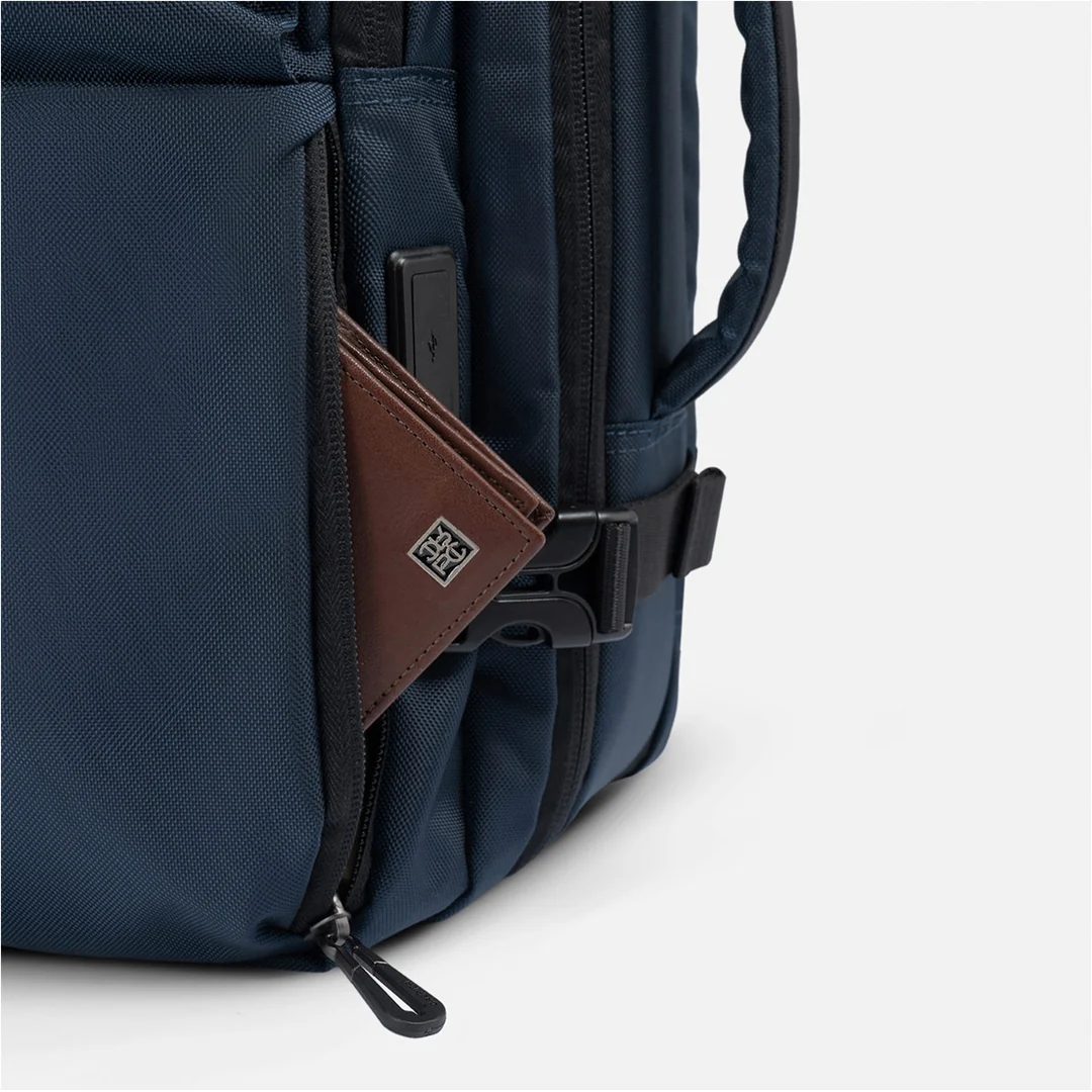 MOCHILA DE VIAJE CREPIER BURNEO PLUS GRANDE AZUL - 7