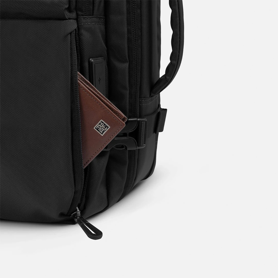 MOCHILA DE VIAJE CREPIER BURNEO PLUS GRANDE NEGRO - 7