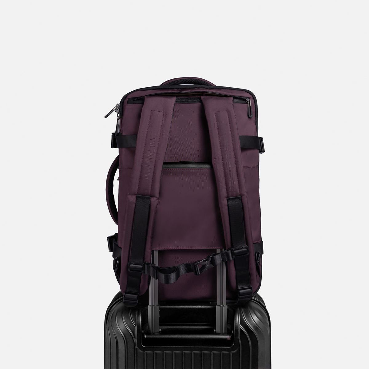 MOCHILA DE VIAJE CREPIER PRESTON PLUS 28" GRANDE GUINDA - 4