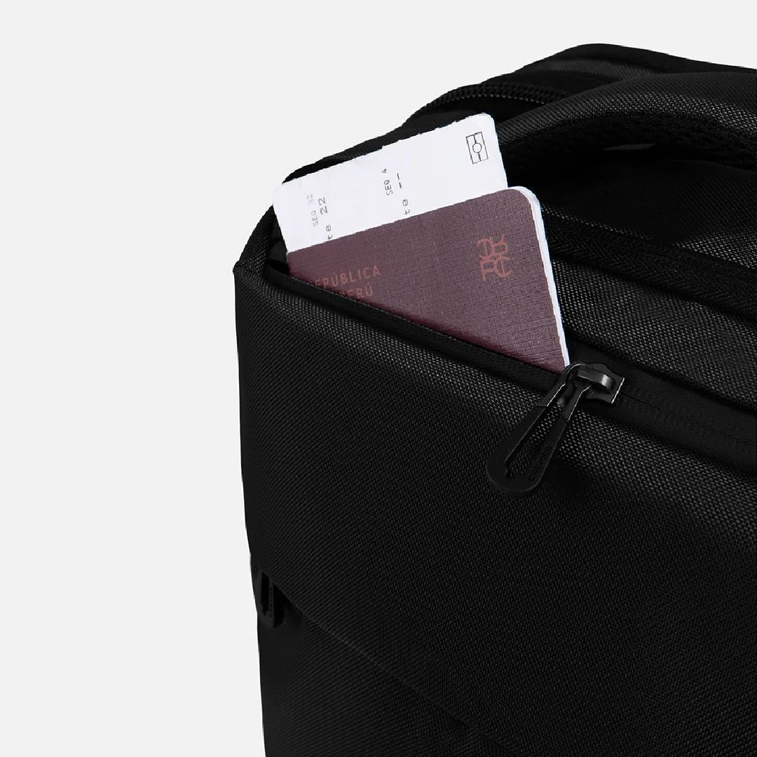 MOCHILA DE VIAJE CREPIER PRESTON PLUS 28" GRANDE NEGRO - 8
